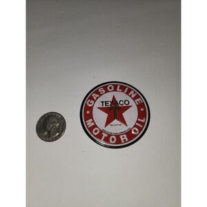 Metal Texaco‎ Motor Oil Round Refrigerator Magnet